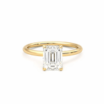 Emerald Solitaire Ring