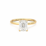 Emerald Solitaire Ring