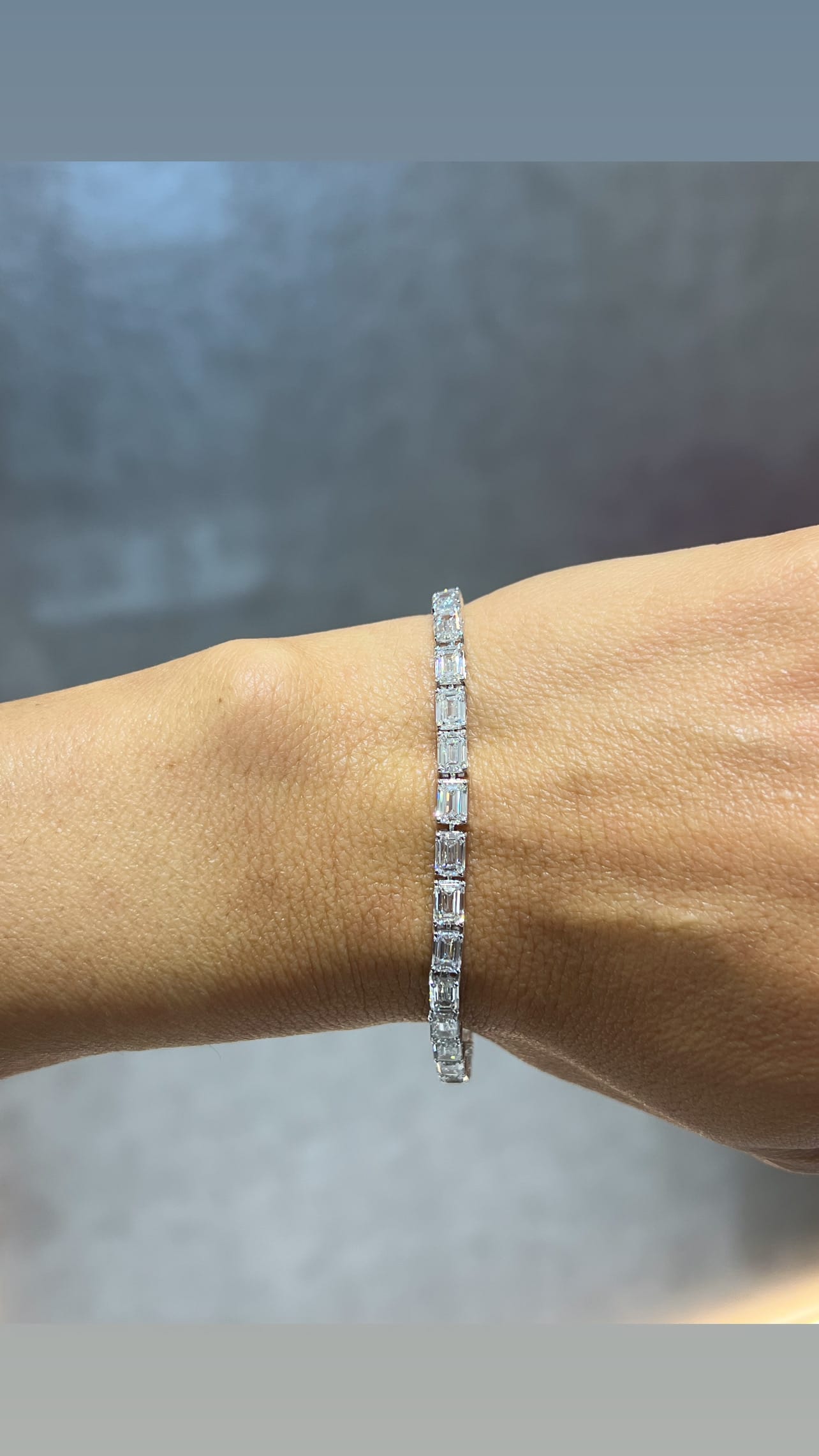 Emerald Tennis Bracelet LG