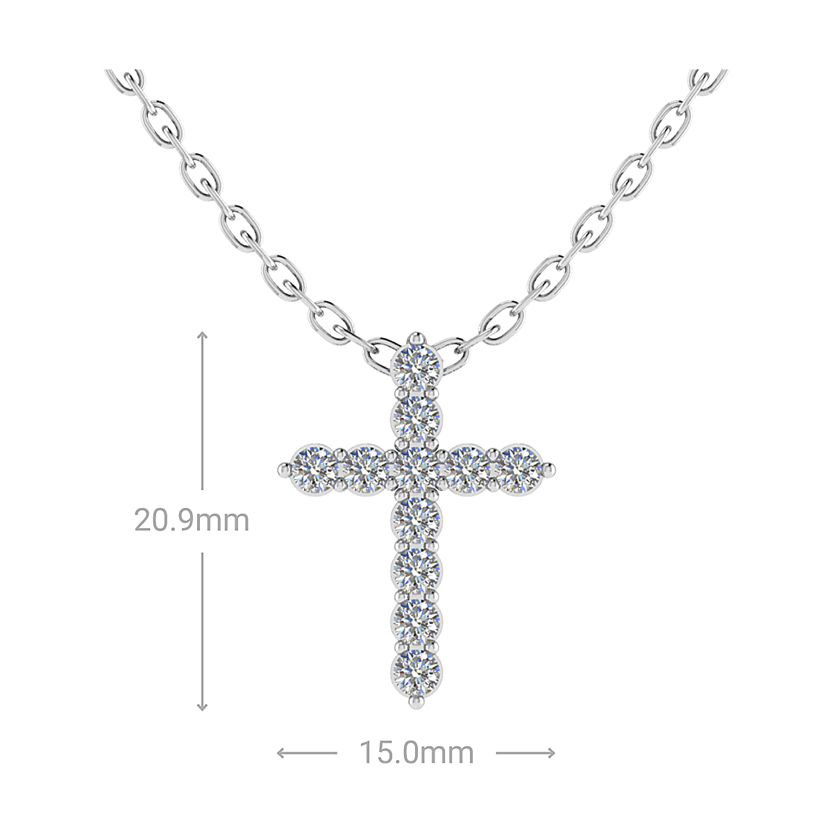 Eternal Diamond Cross