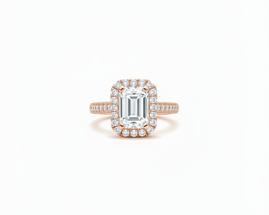 Étoile Grace Emerald Ring LG