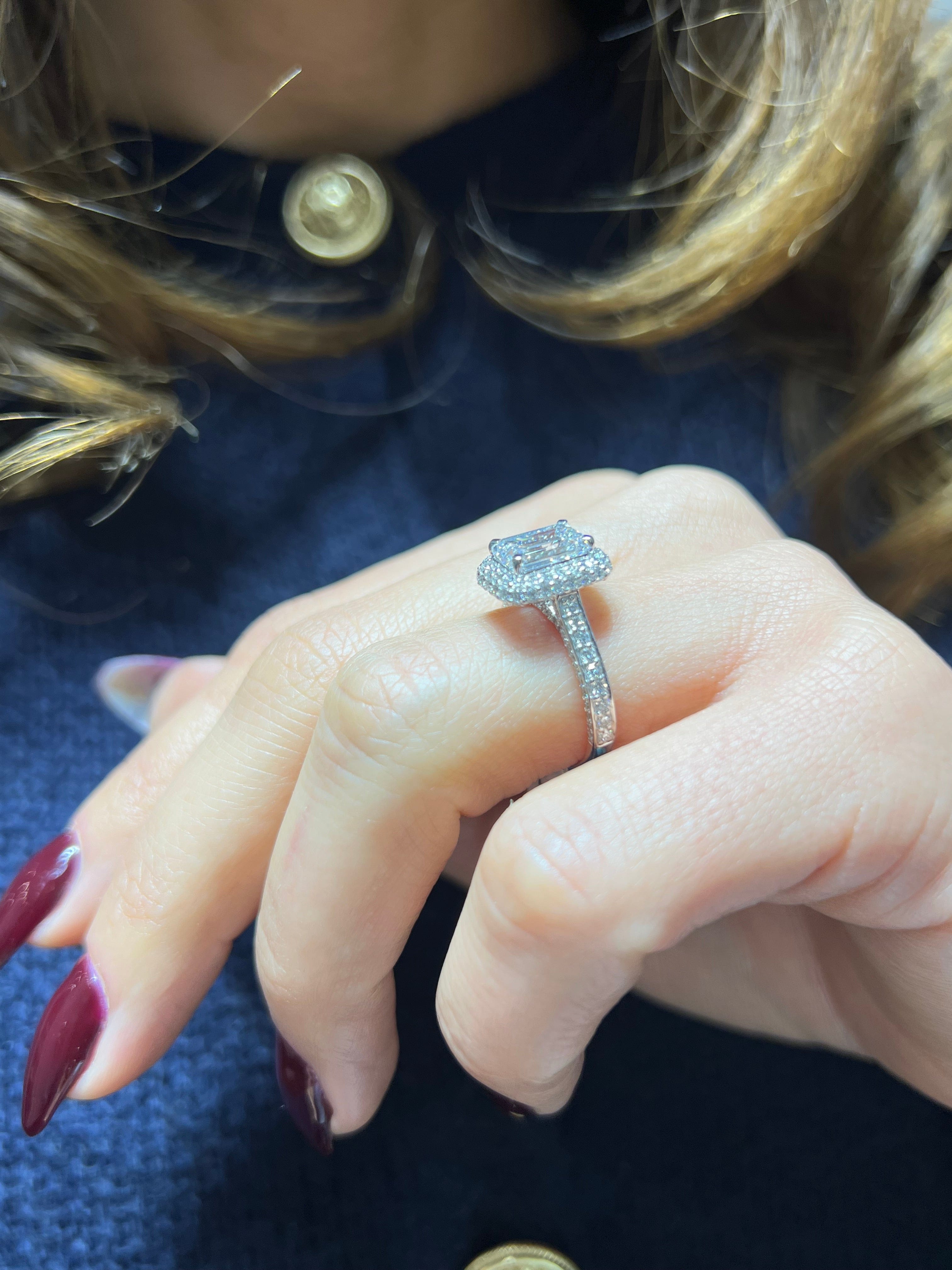 Étoile Grace Emerald Ring LG