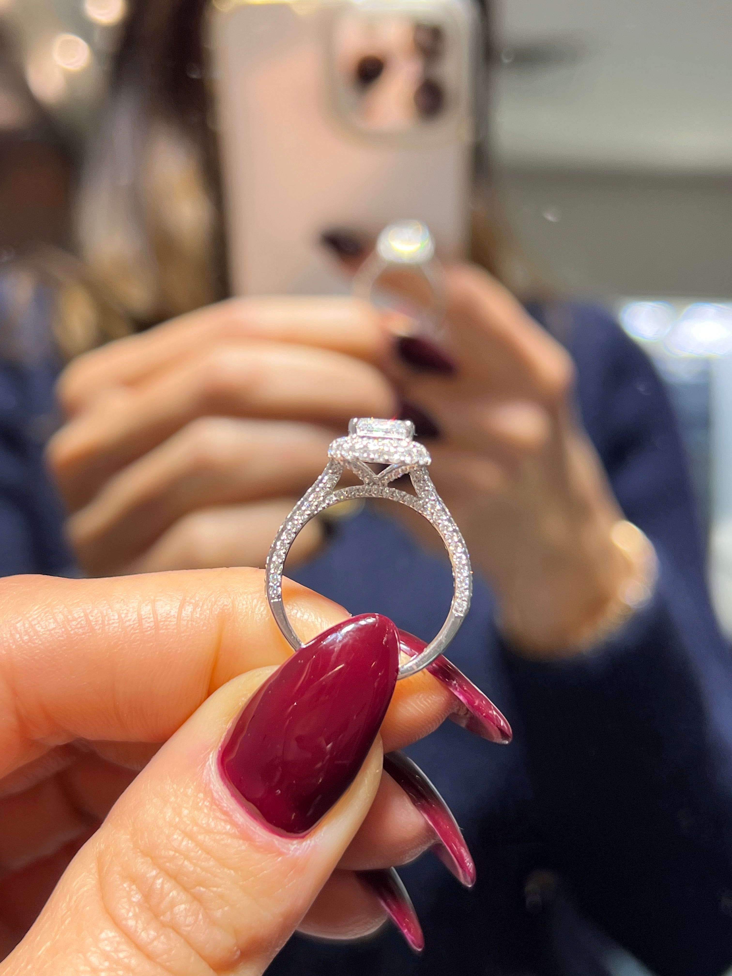 Étoile Grace Emerald Ring LG