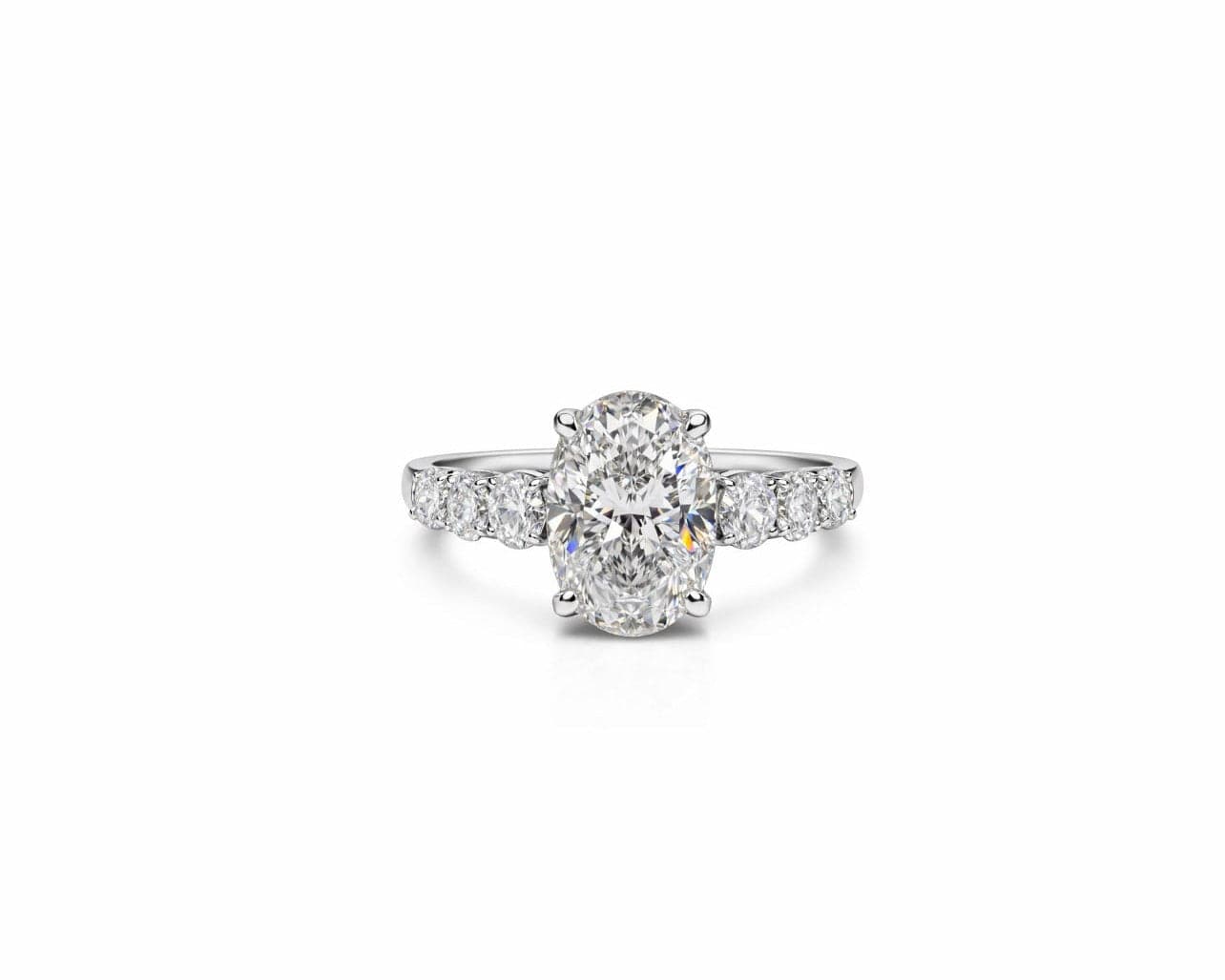 Everly Oval Solitaire LG