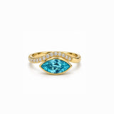 Evil Eye Pinky Ring LG