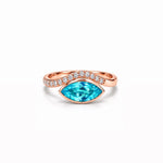 Evil Eye Pinky Ring LG