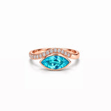 Evil Eye Pinky Ring LG