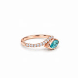 Evil Eye Pinky Ring LG