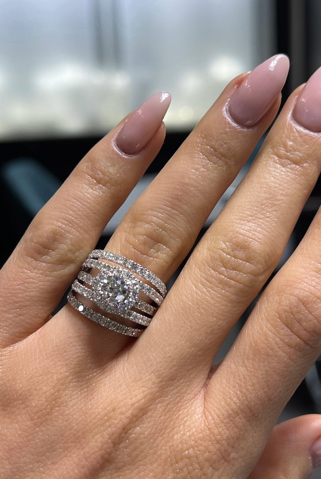 Facet No. 5 Solitaire Ring