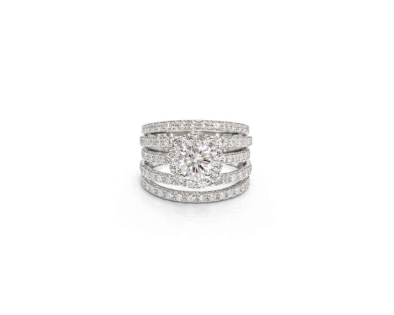 Facet No. 5 Solitaire Ring