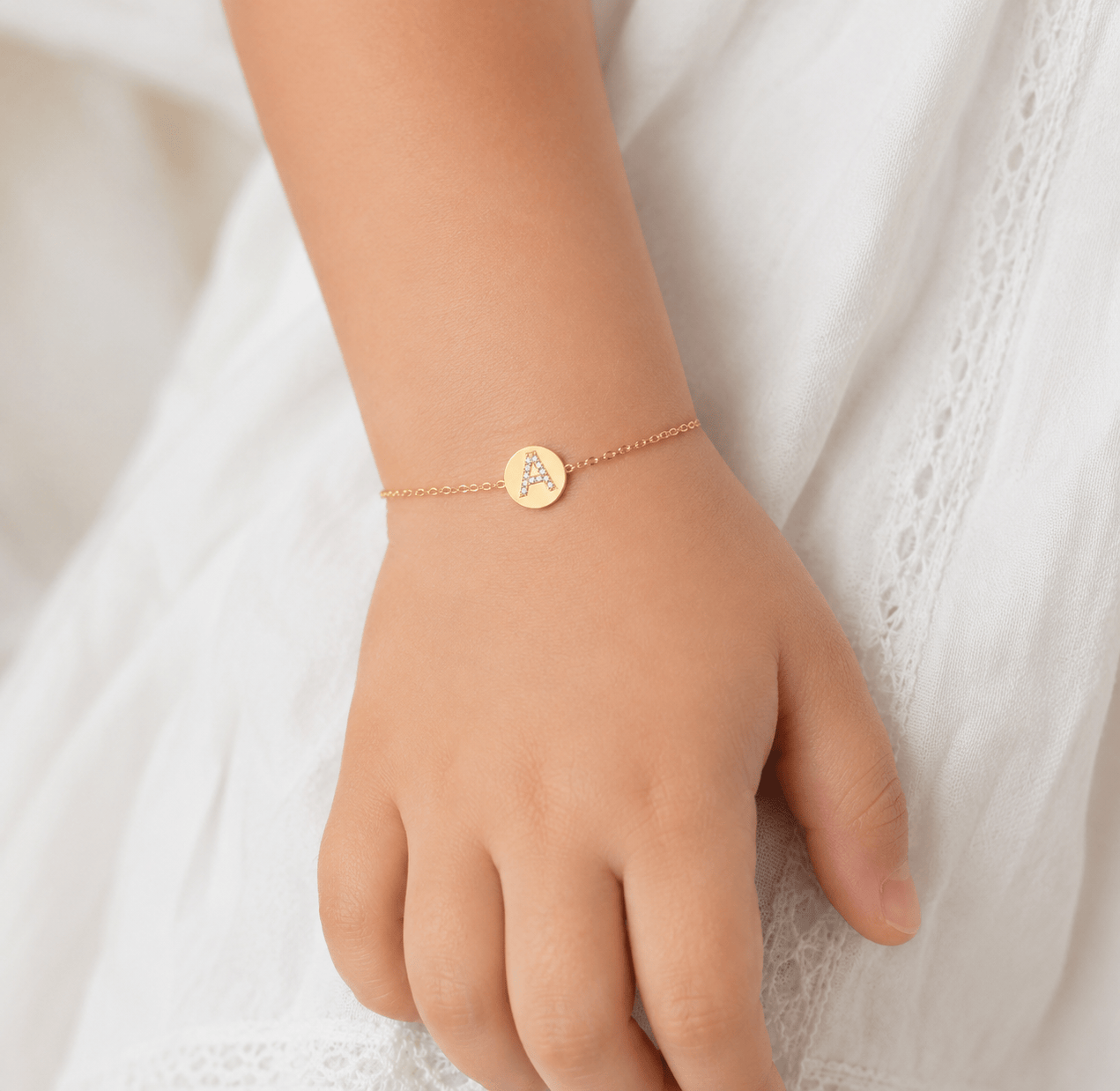 First Initial Bracelet