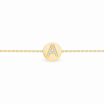First Initial Bracelet