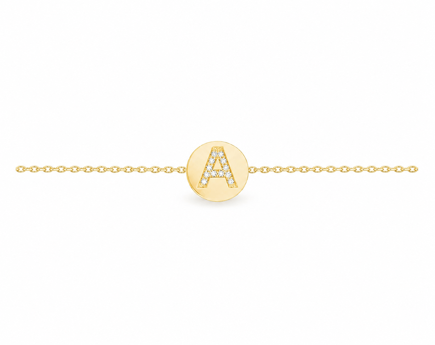 First Initial Bracelet
