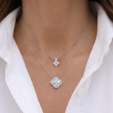 Floral Charm Necklace LG