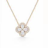 Floral Charm Necklace LG