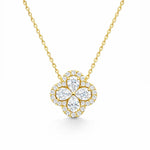 Floral Charm Necklace LG