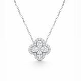 Floral Charm Necklace LG