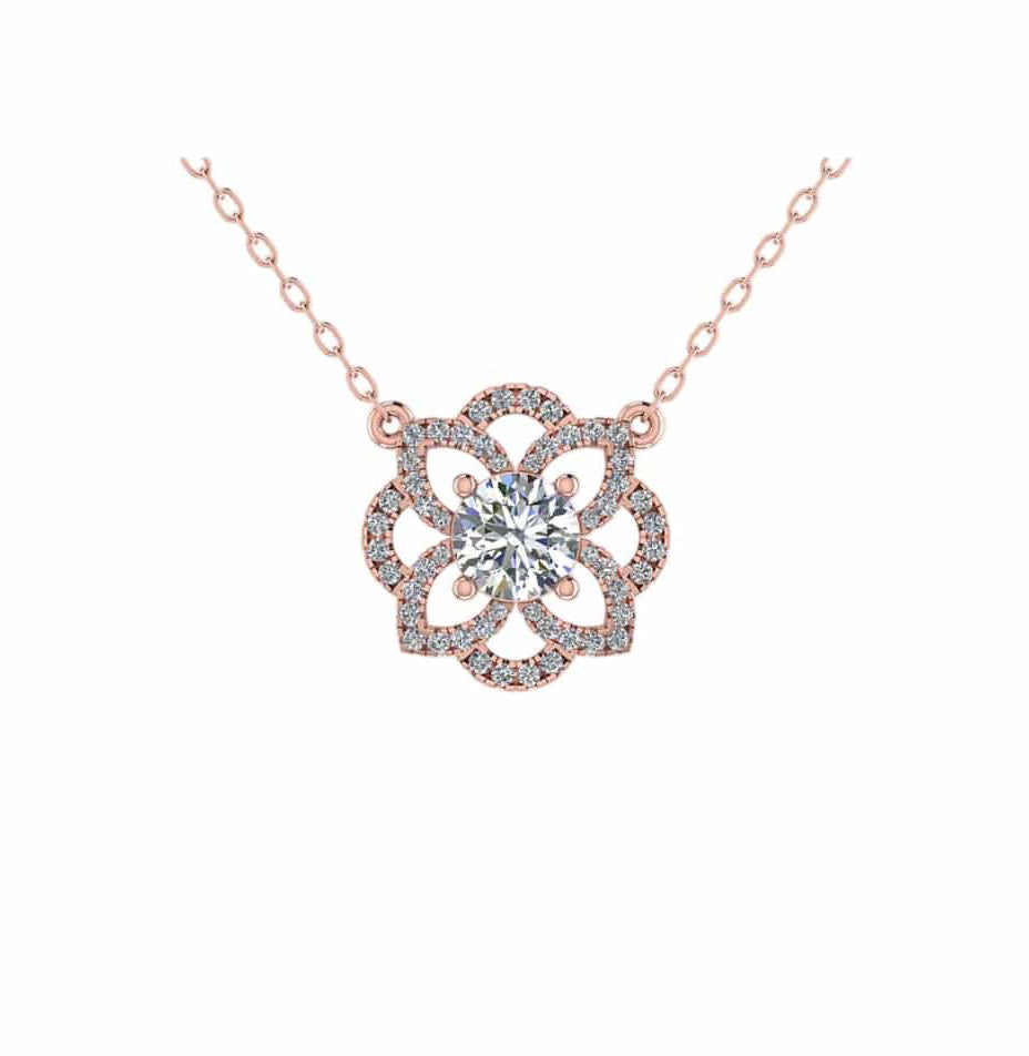 Floral Lace Necklace