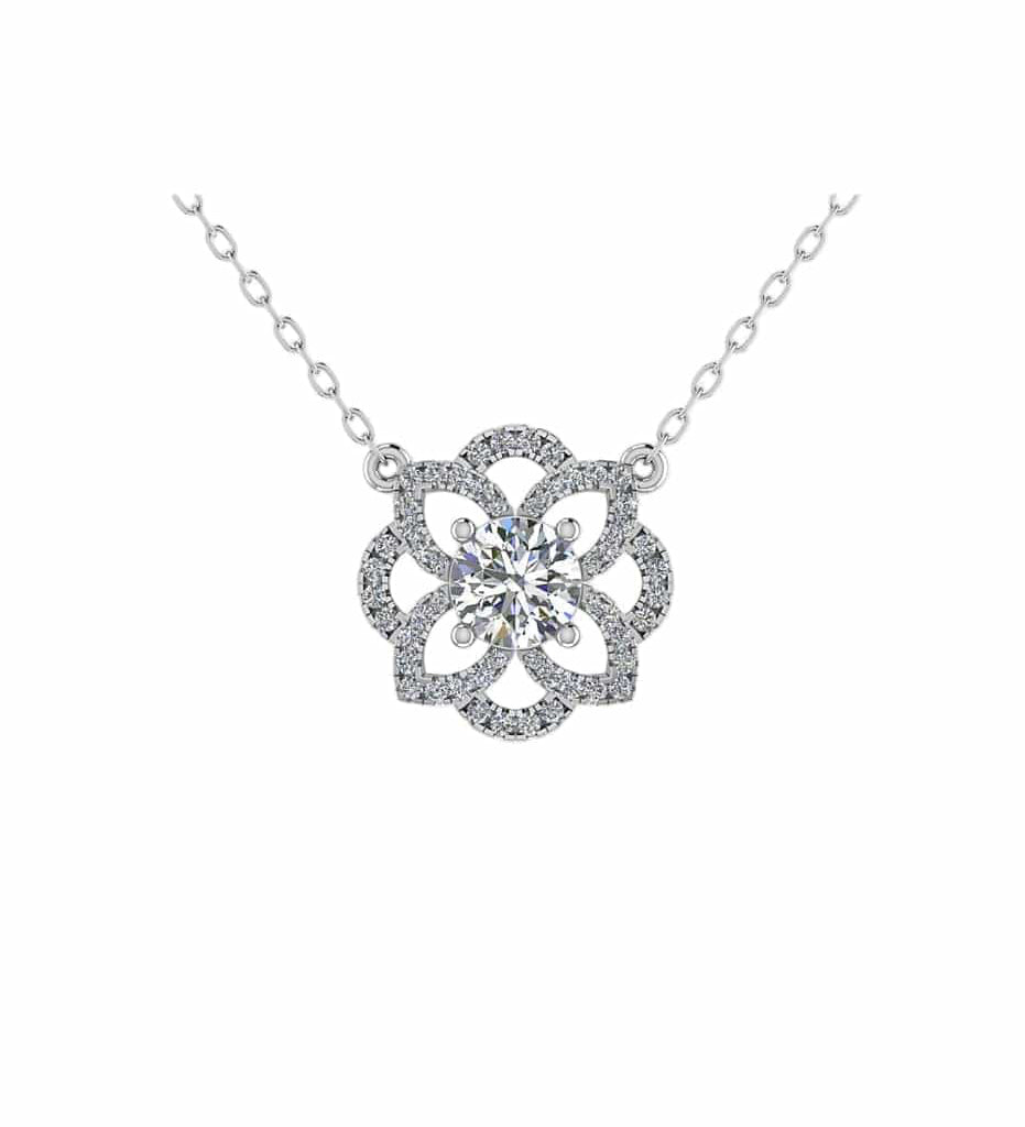 Floral Lace Necklace