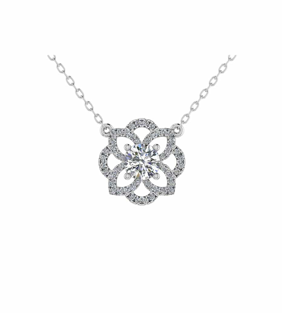 Floral Lace Necklace