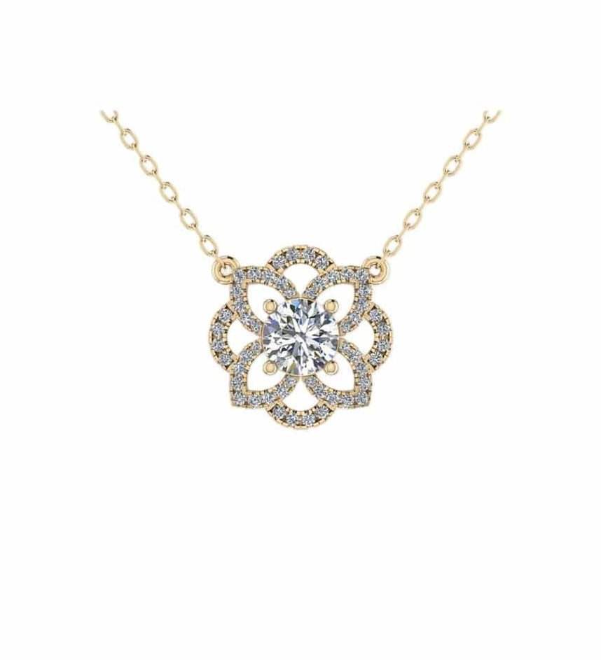 Floral Lace Necklace