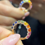 Glow Rainbow Ring