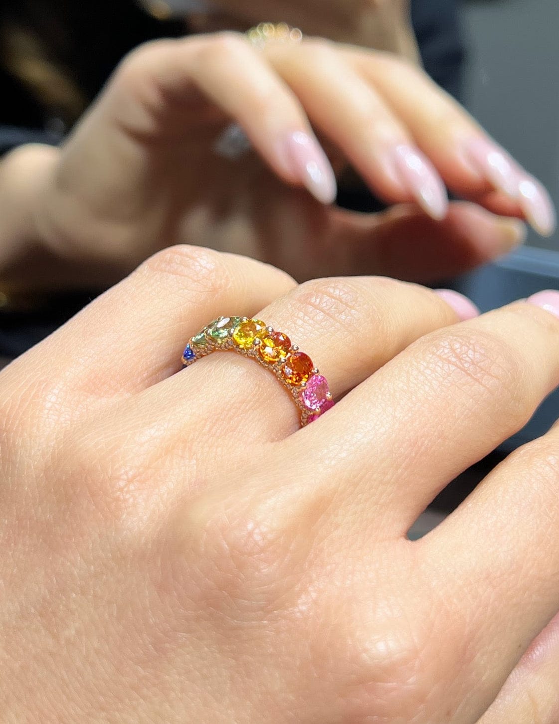 Glow Rainbow Ring