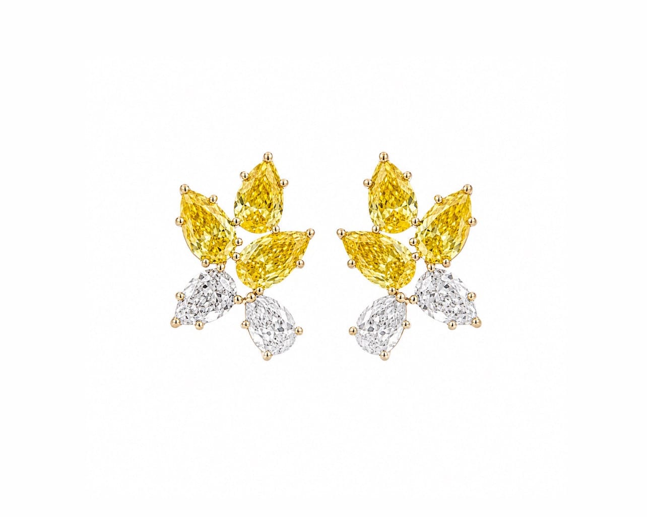Golden Canary Earrings LG
