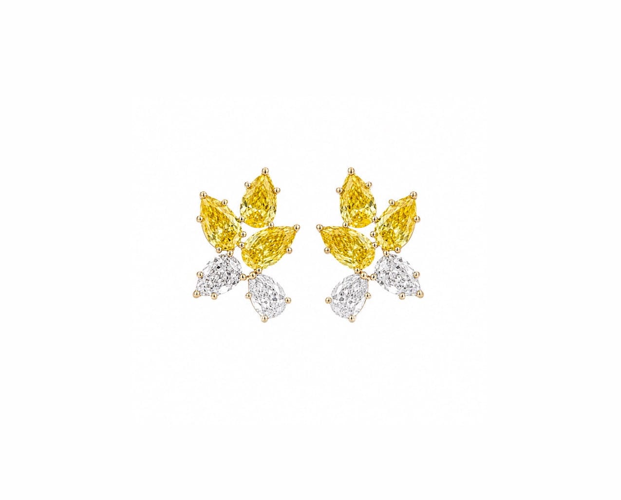 Golden Canary Earrings LG
