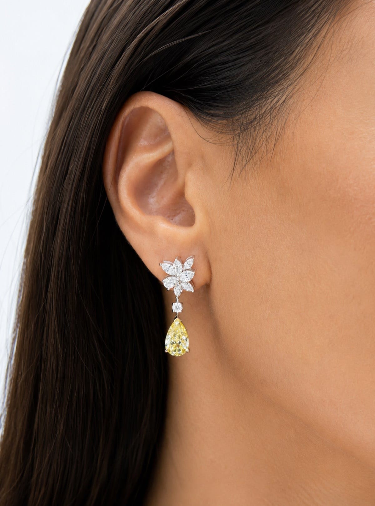 Golden Drop Earrings LG