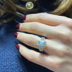 Grand Éclat Emerald Ring LG