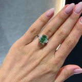 Green Love Trilogy Ring LG