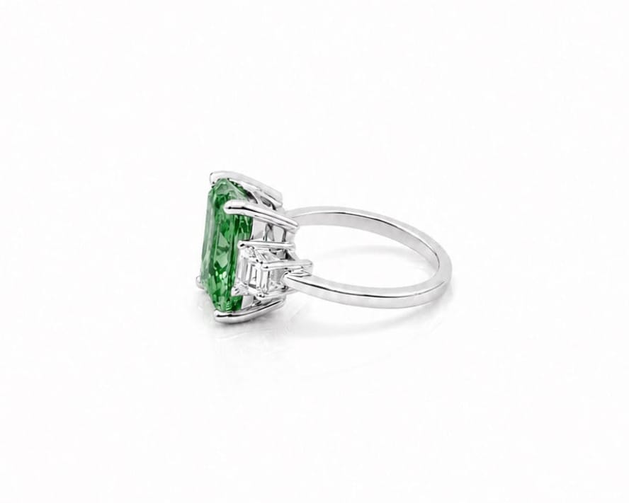 Green Love Trilogy Ring LG