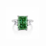 Green Love Trilogy Ring LG