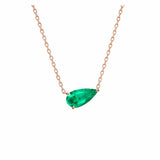 Green Pear Necklace LG