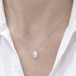 Halo Tearlight Necklace LG