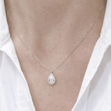 Halo Tearlight Necklace LG