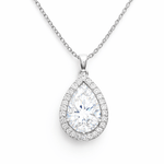 Halo Tearlight Necklace LG