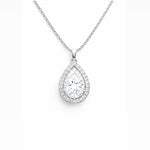 Halo Tearlight Necklace LG