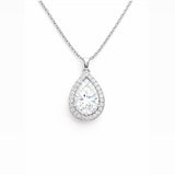 Halo Tearlight Necklace LG