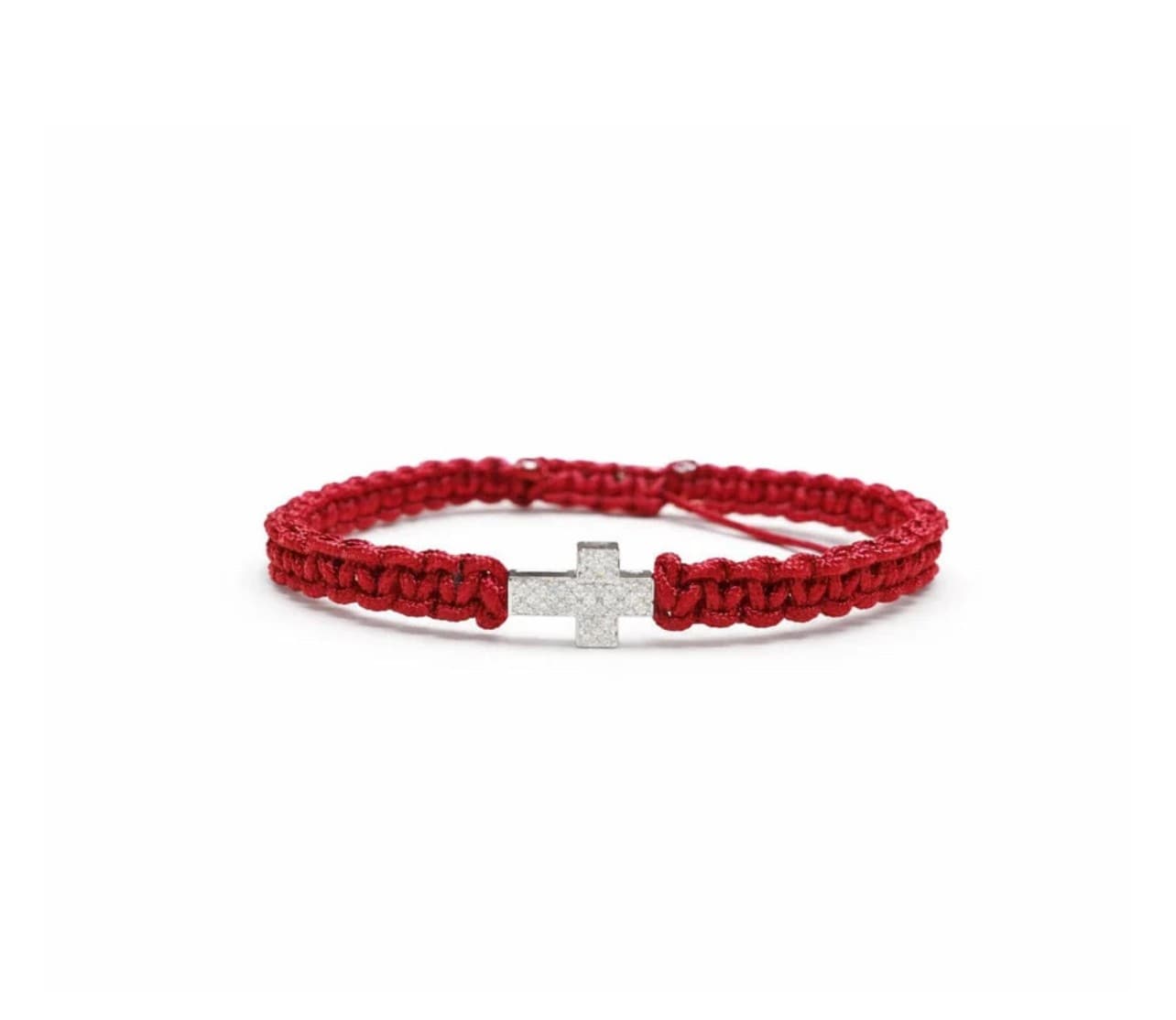 Handwoven Cross Bracelet LG