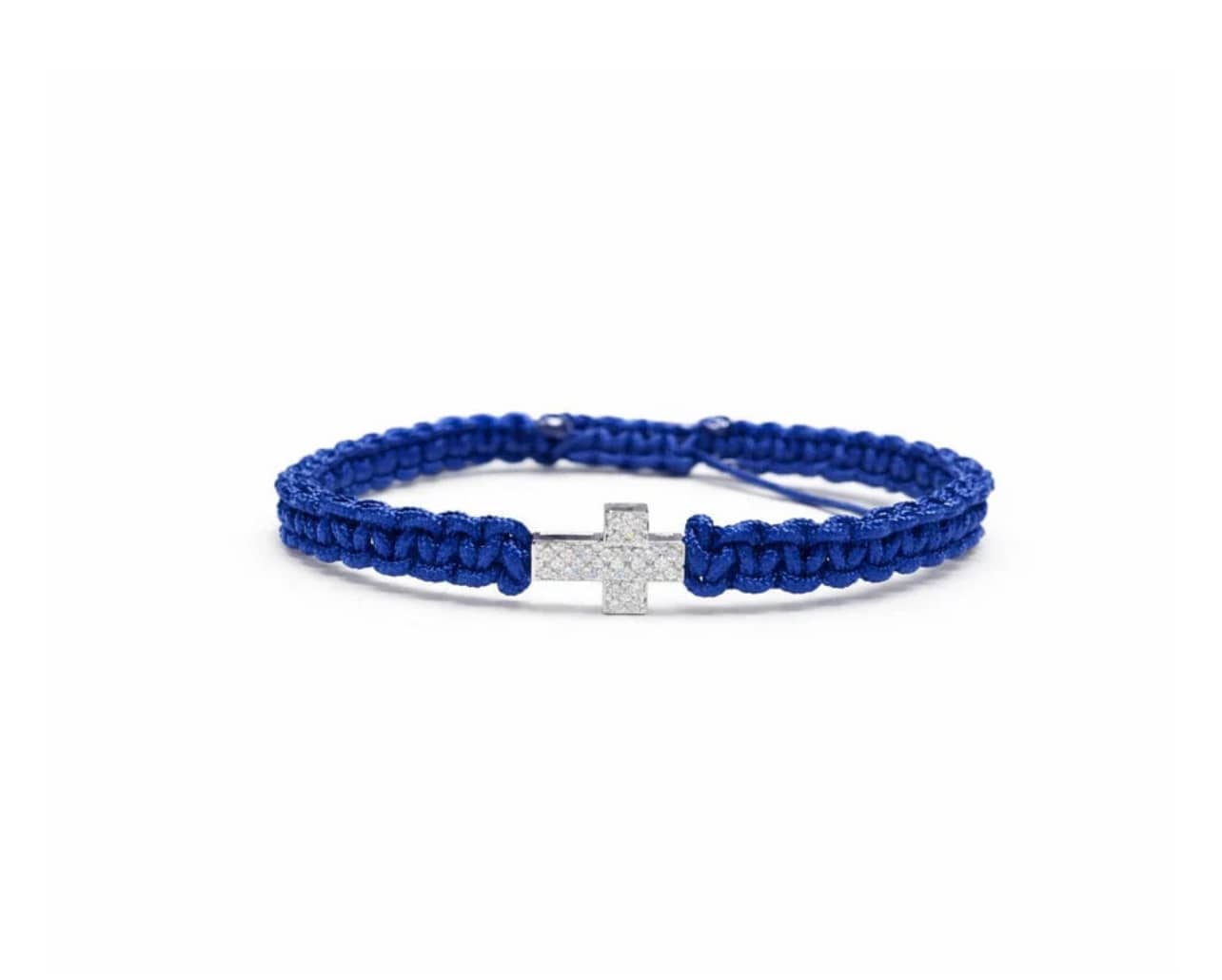 Handwoven Cross Bracelet LG