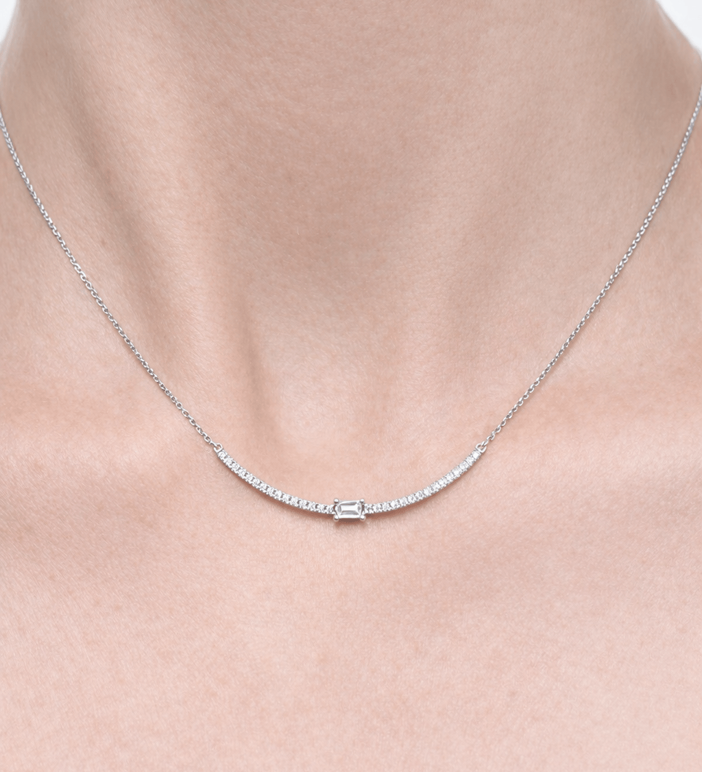 Happy Baguette Necklace