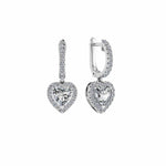 Heart Drop Earrings