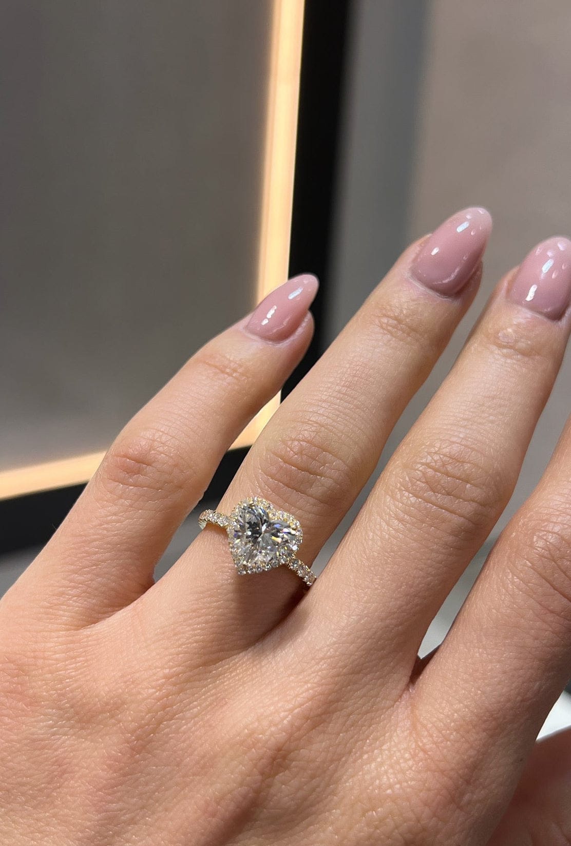 Heart Halo Solitaire LG