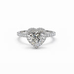 Heart Halo Solitaire LG