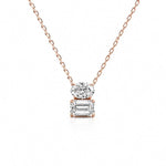 Horizon Toi et Moi Necklace LG