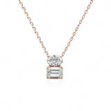 Horizon Toi et Moi Necklace LG
