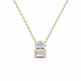 Horizon Toi et Moi Necklace LG
