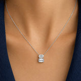 Horizon Toi et Moi Necklace LG